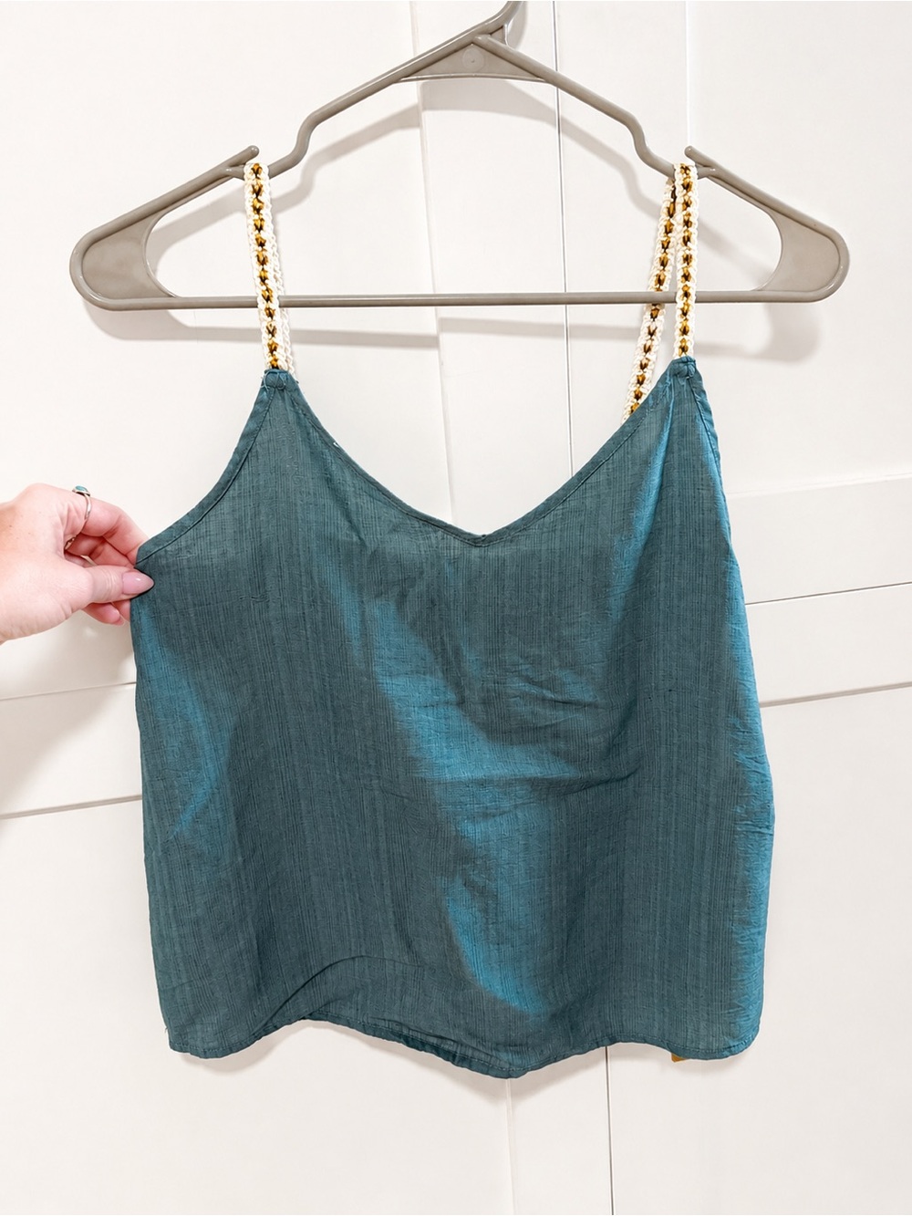 ✨ SHEIN Frenchy Braided Strap Tank Top | Size Small (US 4)